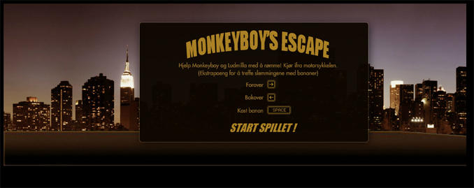 MonkeyBoy Escape by VisualFunk.Alternate Reality Game