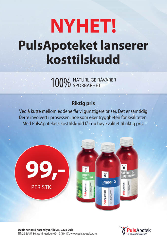 Puls Apotekets Kosttilskudd